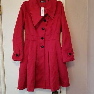 NWT Fashion Mia Red coat